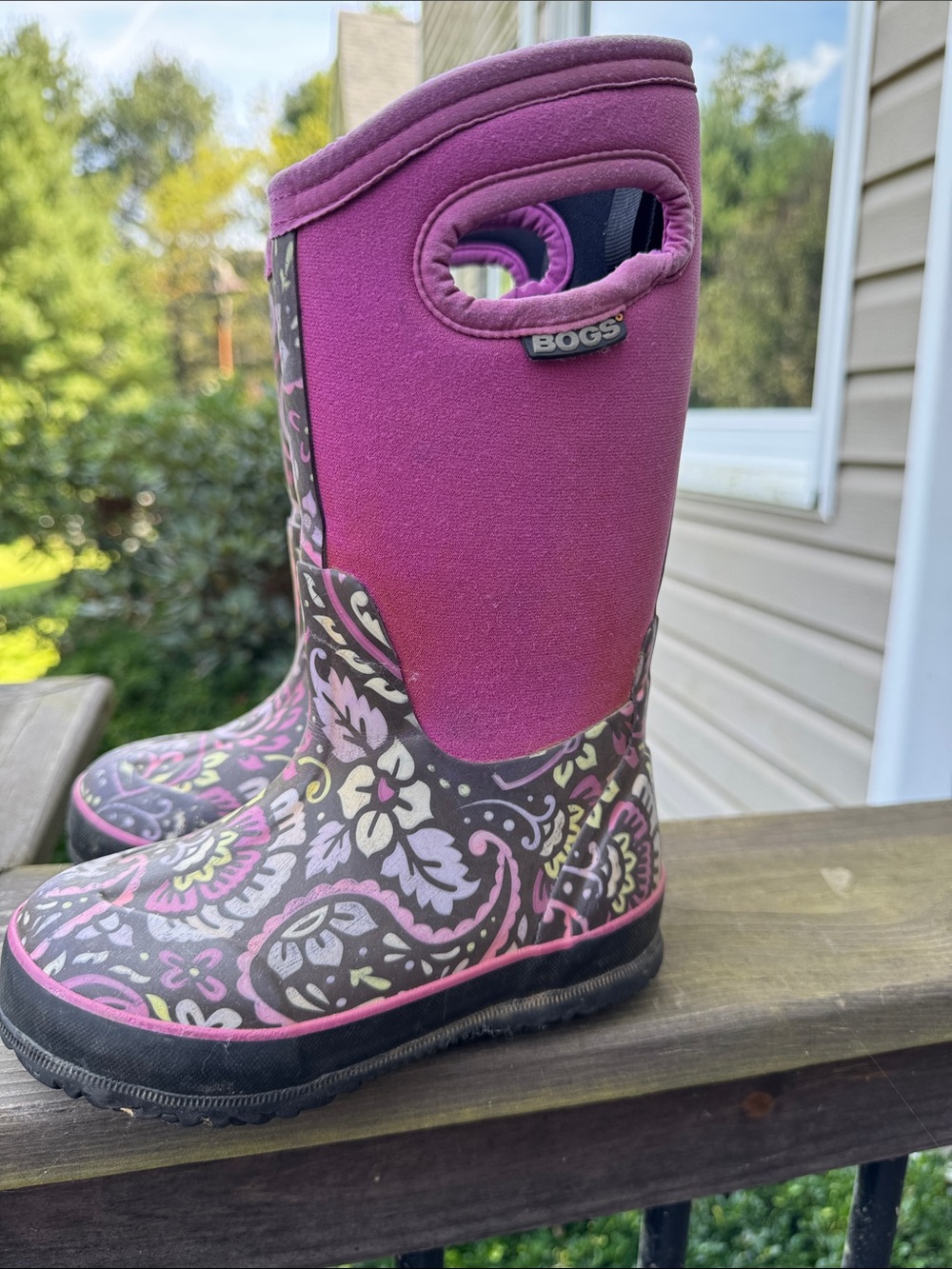 Bogs Kids Purple-Pink -30 degrees - Picture 3 of 5